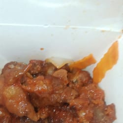 Mandarin House - I always order the same.. but today my sweet n sour pork was a disappointment ..not only was it dry but tasteless