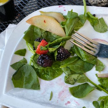 Simple Eatery - Sorry devoured it before I realized I should take a picture. Spinach Spinach & Berry Salad - Full - Bakeries Near Me - Buena Vista, Colorado