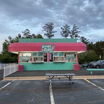 Scoops & Cones - the outside of a small ice cream shop - Ice Cream & Frozen Yogurt Near Me Scoops & Cones - the outside of a small ice cream shop - Ice Cream & Frozen Yogurt Near Me