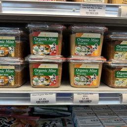 See the white organic miso from Katagiri priced at $7.45 See the white organic miso from Katagiri priced at $7.45