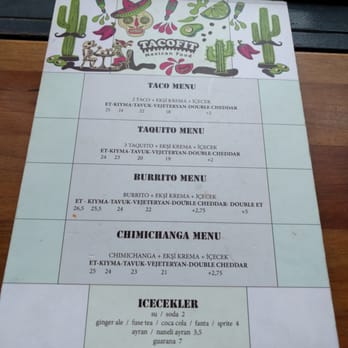Tacofit - Menu - Mexican Near Me - Istanbul, 34 Tacofit - Menu - Mexican Near Me - Istanbul, 34