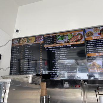 Cho tam bien - menus on the wall of a restaurant - Meat Shops Near Me - Santa Ana, California Cho tam bien - menus on the wall of a restaurant - Meat Shops Near Me - Santa Ana, California