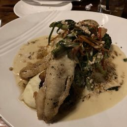 Sautéed walleye Sautéed walleye