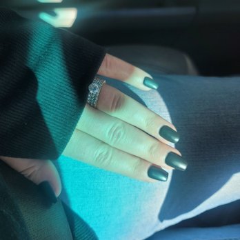 Tipsy Nails - Black Matte Nails - Nail Salons Near Me - Parker, Colorado