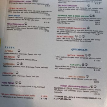 Thornton's Restaurant - Menu - Breakfast & Brunch Near Me - Boston, Massachusetts