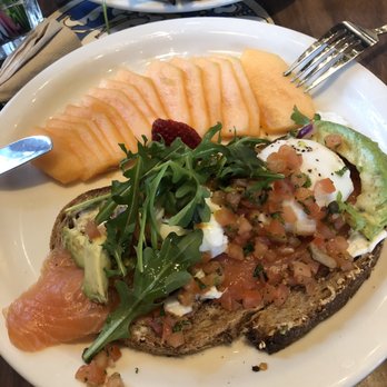 Urth Caffé - Orange - Salmon toast - Coffee & Tea Near Me - Orange, California Urth Caffé - Orange - Salmon toast - Coffee & Tea Near Me - Orange, California