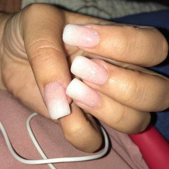 Nail Luxury - Horrible job. Fat and missed shaped. Done by Maya - Nail Salons Near Me - Thousand Oaks, California