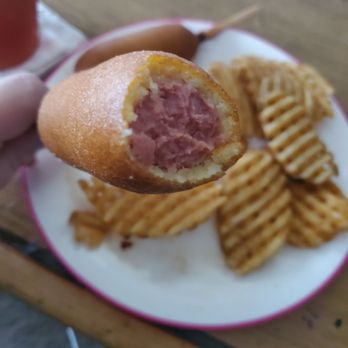 Chick-N-Nooga - Inside of corndog,very good - Chicken Shop Near Me Chick-N-Nooga - Inside of corndog,very good - Chicken Shop Near Me