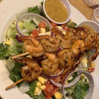 Texas Roadhouse - Shrimp salad. Not on the menu but you can ask ur server for it - Steakhouses Near Me - Harvey, Louisiana Texas Roadhouse - Shrimp salad. Not on the menu but you can ask ur server for it - Steakhouses Near Me - Harvey, Louisiana