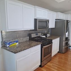 Native Design Painting - Newly painted Cabinets