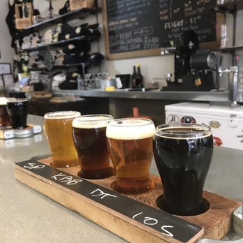 Wet Ticket Brewing - Beer Flight $7 - Breweries Near Me - Rahway, New Jersey Wet Ticket Brewing - Beer Flight $7 - Breweries Near Me - Rahway, New Jersey