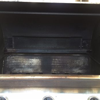 Grill Masters - Fire Magic prior to repair. Back burner was not working. - Grill Services Near Me
