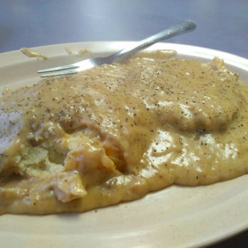 Tudor's Biscuit World - a plate of chicken and gravy - Breakfast & Brunch Near Me - Ripley, West Virginia Tudor's Biscuit World - a plate of chicken and gravy - Breakfast & Brunch Near Me - Ripley, West Virginia