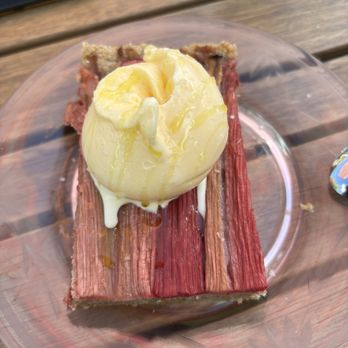 Cafe Mamo - Rhubarb shortcake. You must try it!! 5/10/24 - New American Near Me - Grand Rapids, Michigan Cafe Mamo - Rhubarb shortcake. You must try it!! 5/10/24 - New American Near Me - Grand Rapids, Michigan