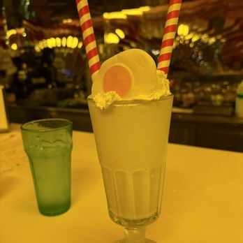 Beginner's Diner - Boozy eggnog milkshake - Diners Near Me - San Diego, California