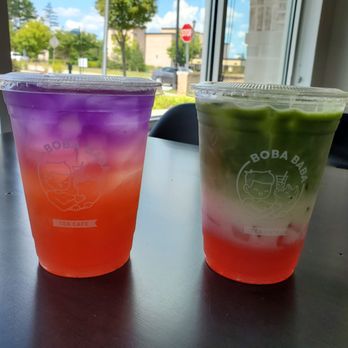 Boba Baba - Stawberry matcha and and butterfly fresca. - Tea Rooms Near Me - Cary, North Carolina Boba Baba - Stawberry matcha and and butterfly fresca. - Tea Rooms Near Me - Cary, North Carolina