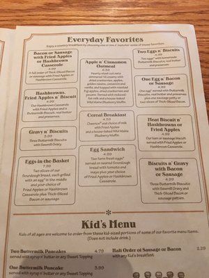 Menu photo 7 Cracker Barrel Old Country Store McDonough, GA