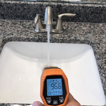 Fort Bend Inspections - My water temperature - Home Inspectors Near Me - Missouri City, Texas Fort Bend Inspections - My water temperature - Home Inspectors Near Me - Missouri City, Texas