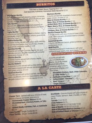 Menu photo 4 Luis's Mexican Restaurant Eureka, CA Menu photo 4 Luis's Mexican Restaurant Eureka, CA