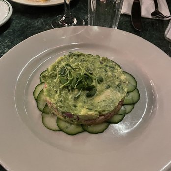 Tartine - Tuna tartar!! Loved the cucs - French Near Me - New York, New York Tartine - Tuna tartar!! Loved the cucs - French Near Me - New York, New York
