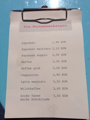 Menu photo 5 Die Kuchenwerkstatt Munich, BY