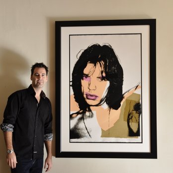 Hawkridge Custom Framing - Framed original Andy Warhol silkscreen. - Framing Near Me - Toronto, Ontario Hawkridge Custom Framing - Framed original Andy Warhol silkscreen. - Framing Near Me - Toronto, Ontario