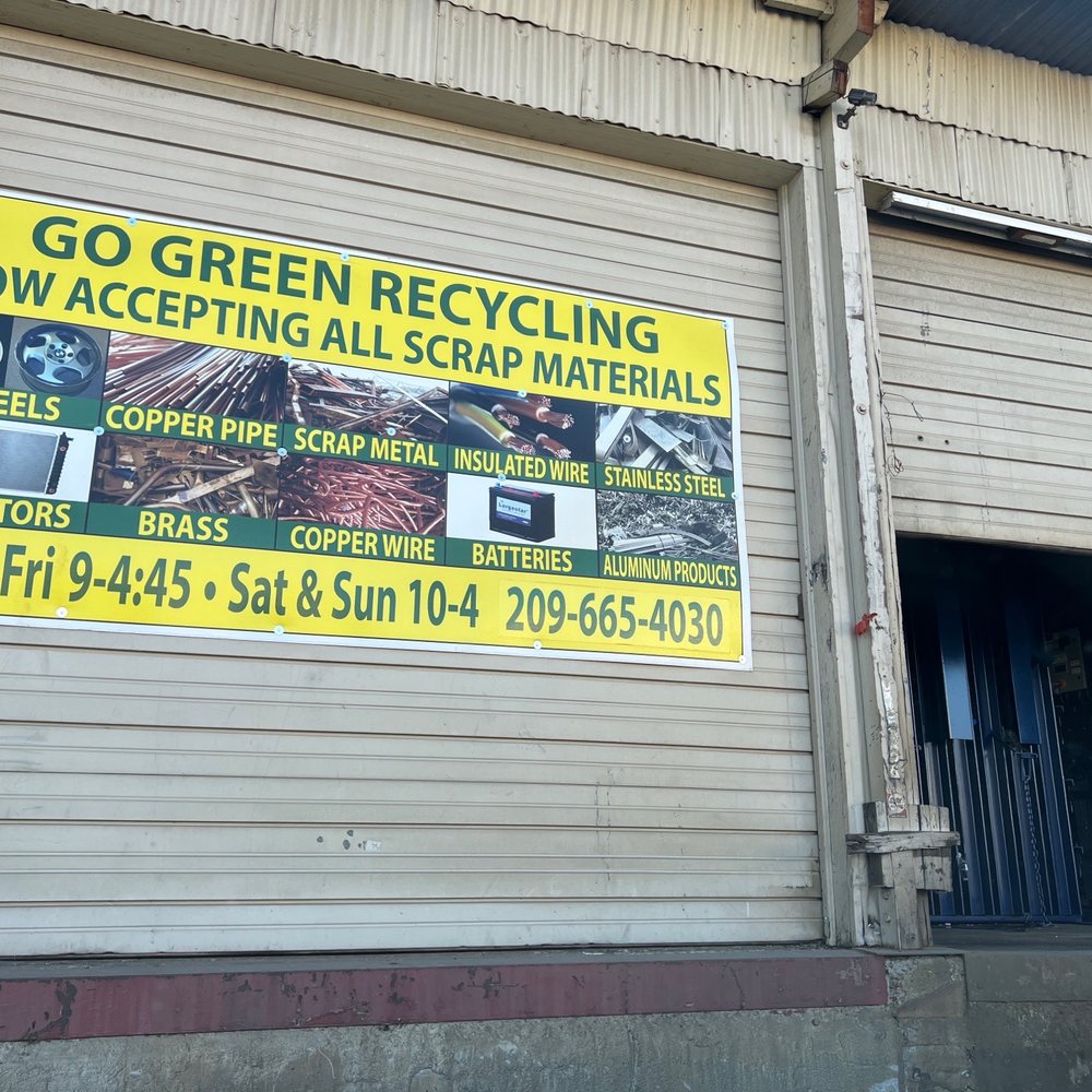 Go Green Recycling - Recycling Center Near Me - Manteca, California