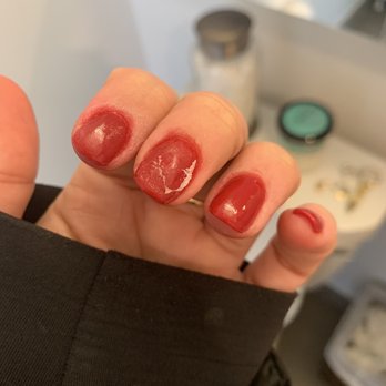 A1 Nail Salon - Goo-ey, thick nail topper that never dried - Nail Salons Near Me - Jersey City, New Jersey