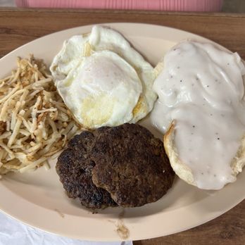 GRILL 57 - Homemade sausage eggs biscuits and gravy - Breakfast & Brunch Near Me - Ramer, Tennessee GRILL 57 - Homemade sausage eggs biscuits and gravy - Breakfast & Brunch Near Me - Ramer, Tennessee