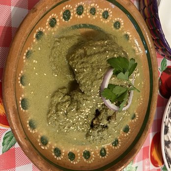 Casa México - Tasteless mole verde de puerco, you can see on the sauce it's half watery. - Mexican Near Me - Philadelphia, Pennsylvania Casa México - Tasteless mole verde de puerco, you can see on the sauce it's half watery. - Mexican Near Me - Philadelphia, Pennsylvania