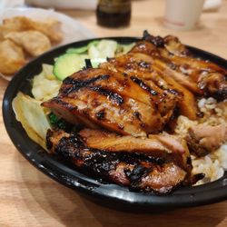 Regular teriyaki chicken bowl