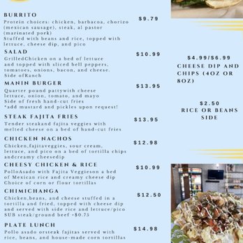El Manin - menu - Breakfast & Brunch Near Me - Stuttgart, Arkansas El Manin - menu - Breakfast & Brunch Near Me - Stuttgart, Arkansas
