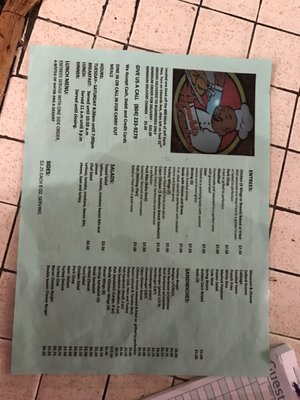 Menu photo 4 Harold's Kitchen Richmond, VA