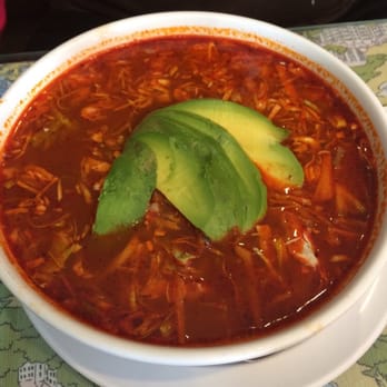 Altamiranos - The husbands pozole, before he added the onion, oregano, and red peppers - Mexican Near Me - Goleta, California Altamiranos - The husbands pozole, before he added the onion, oregano, and red peppers - Mexican Near Me - Goleta, California