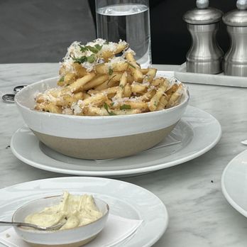 RH Rooftop Restaurant at RH Dallas - Truffled Fries 12/23/23 - American Near Me - Dallas, Texas