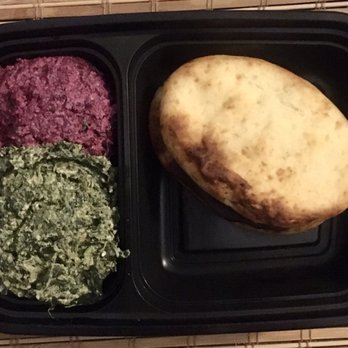 Cafedelia - Beets/Spinach With Walnuts & Chvishtari Cornbread - Georgian Near Me - New York, New York