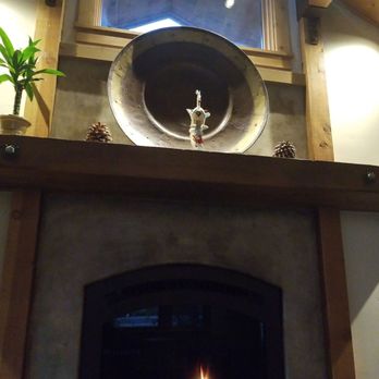 The Asian Cafe - Nice fireplace for added warmth to the decor and seating area. - Vietnamese Near Me - Murphys, California