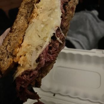 Bill & Tim's Barbecue - It looks like more kraut than meat, but it's not. Was the perfect ratio! - Barbeque Near Me - Eugene, Oregon Bill & Tim's Barbecue - It looks like more kraut than meat, but it's not. Was the perfect ratio! - Barbeque Near Me - Eugene, Oregon