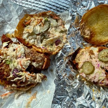 Yummy's Hot Chicken - Clutch city on the left, yummy's on the right - Food Trucks Near Me - Houston, Texas Yummy's Hot Chicken - Clutch city on the left, yummy's on the right - Food Trucks Near Me - Houston, Texas