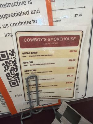 Menu photo 3 Cowboy’s Smokehouse  Panguitch, UT