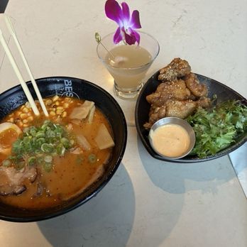 BESHOCK Ramen - Carlsbad - Spicy miso ramen and Nagoya chicken karaage - Ramen Near Me - Carlsbad, California