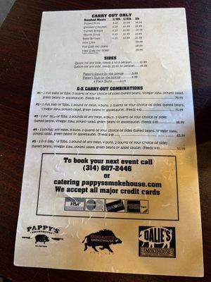 Menu photo 5 Pappy's Smokehouse Saint Louis, MO