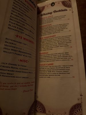 Menu photo 1 The Shady Lady Saloon Sacramento, CA Menu photo 1 The Shady Lady Saloon Sacramento, CA
