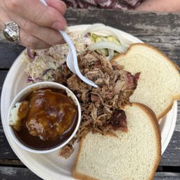 Pulled pork platter Pulled pork platter