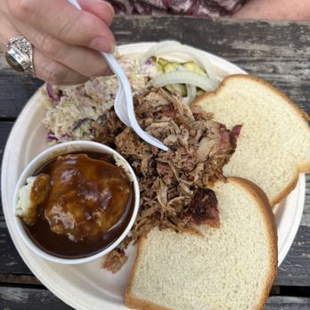 Iron and Oak Brisket - Pulled pork platter - Barbeque Near Me - Woodfin, North Carolina Iron and Oak Brisket - Pulled pork platter - Barbeque Near Me - Woodfin, North Carolina