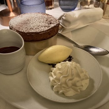 Spago - Dark chocolate soufflé - New American Near Me - Beverly Hills, California Spago - Dark chocolate soufflé - New American Near Me - Beverly Hills, California
