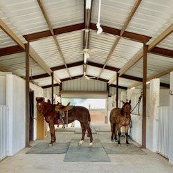 West Desert Ranch - In the barn
