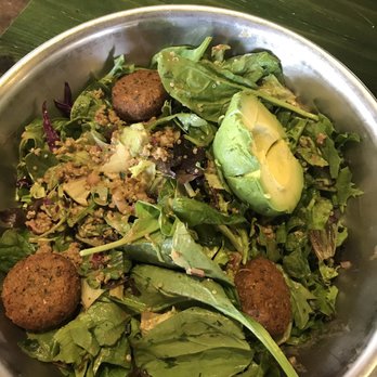 Snappy Salads - Bam Bam Salad with THE BEST FALAFEL and avocado - Salad Near Me - Richardson, Texas