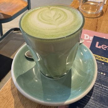Bakers & Roasters - Matcha latte - Breakfast & Brunch Near Me - Amsterdam, New Hampshire