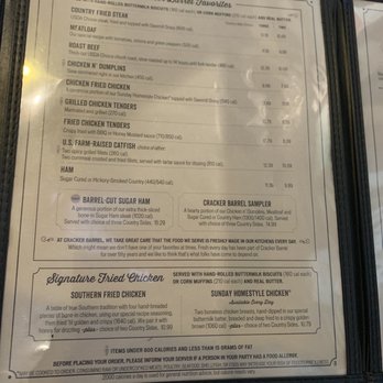 Cracker Barrel Old Country Store - Page 2 of menu. - Southern Near Me - Harker Heights, Texas Cracker Barrel Old Country Store - Page 2 of menu. - Southern Near Me - Harker Heights, Texas